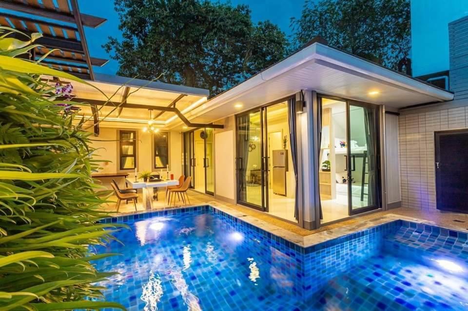 Nut & Non Pool Villa By Duangtham Ban Khlong Haeng エクステリア 写真