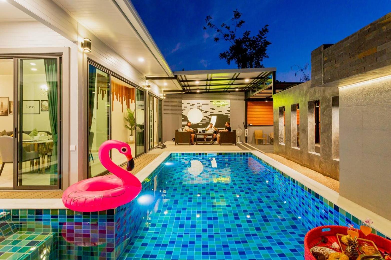 Nut & Non Pool Villa By Duangtham Ban Khlong Haeng エクステリア 写真
