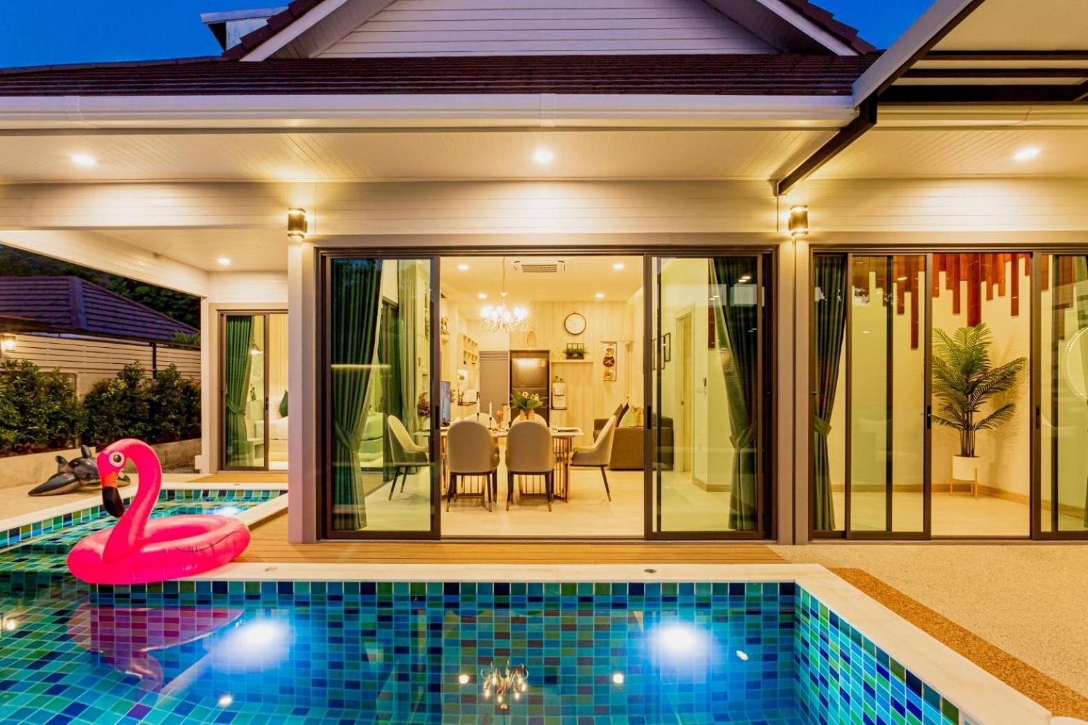 Nut & Non Pool Villa By Duangtham Ban Khlong Haeng エクステリア 写真